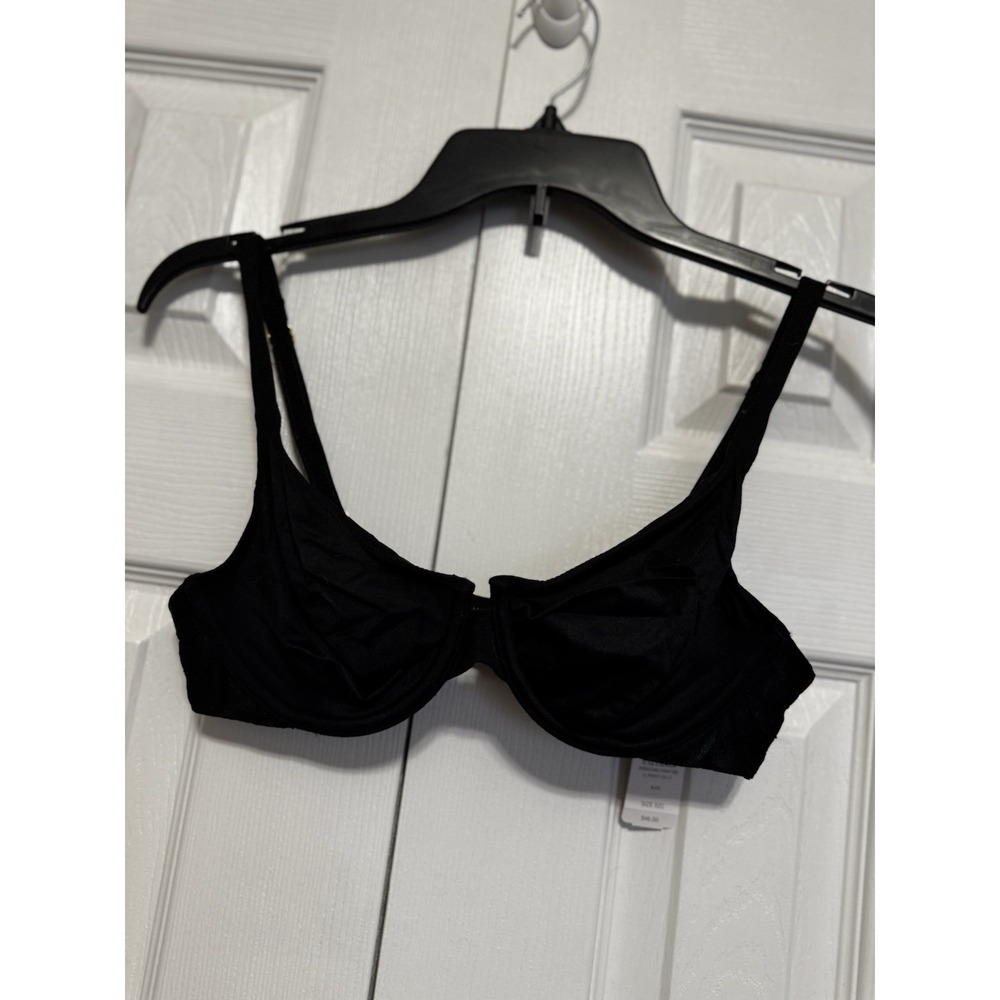 SOMA Pure Black 32C Embraceable Signature Unlined Perfect Coverage Bra NWT